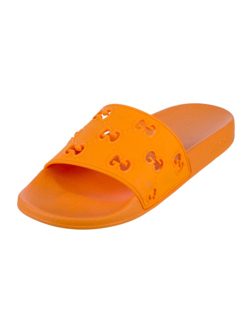 Gucci GG Signature Rubber Slides