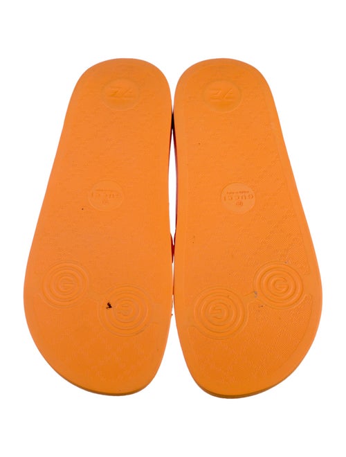 Gucci GG Signature Rubber Slides