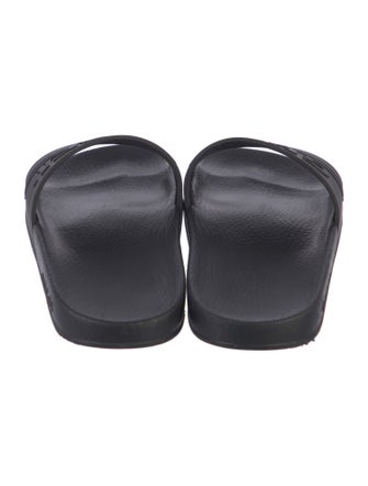Gucci Interlocking G Logo Rubber Slides