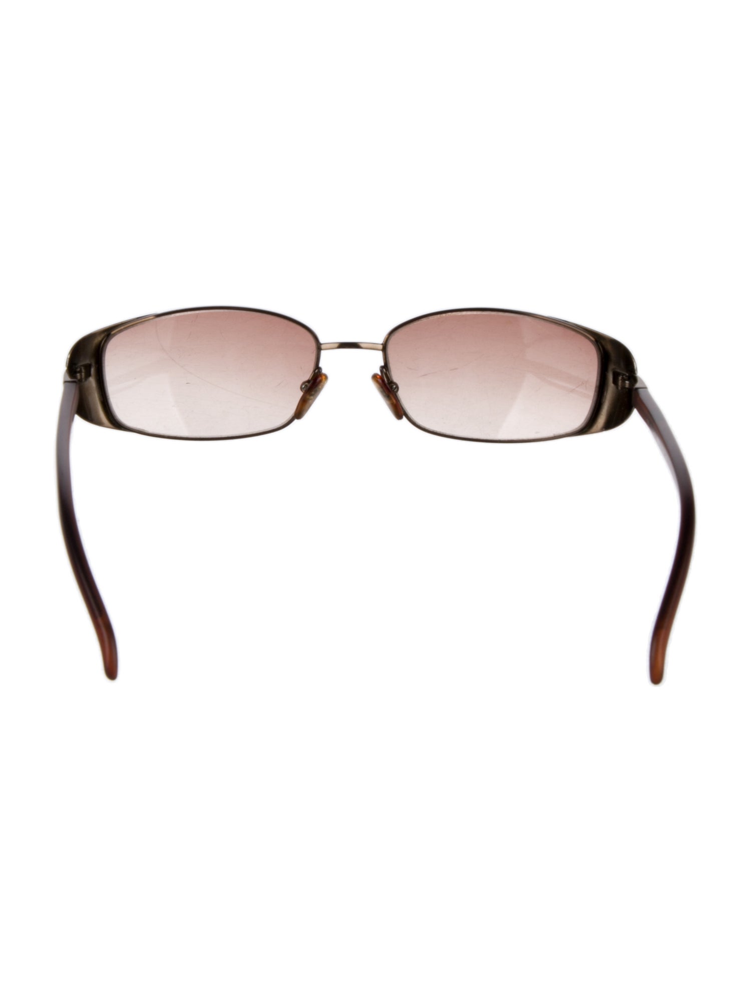 Gucci Web Accent Narrow Sunglasses