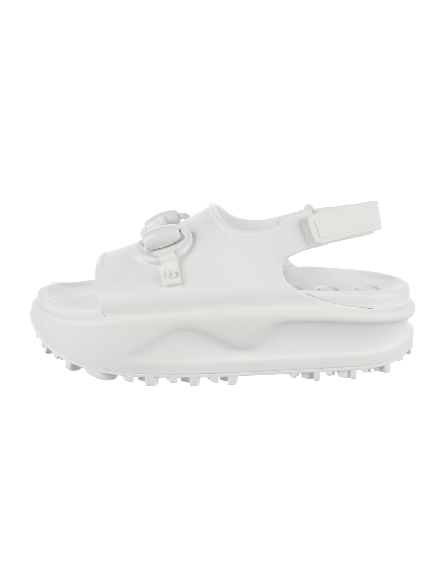 Gucci Horsebit Accent Rubber Slides