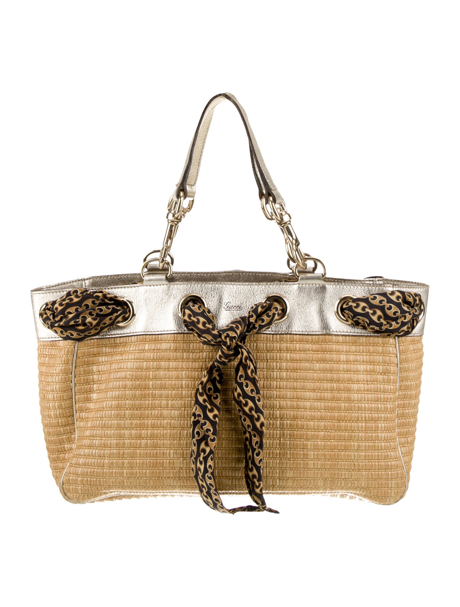 Gucci Straw Positano Medium