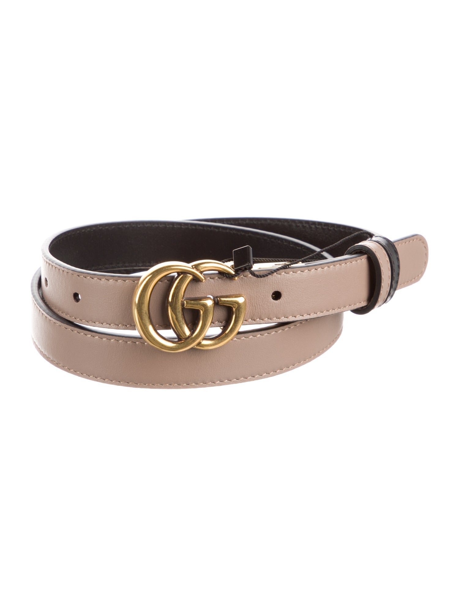 Gucci Skinny Leather Belt