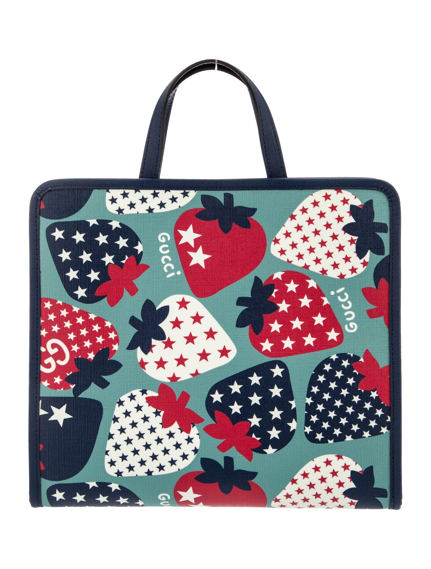 Gucci Girls' Strawberry Star Tote Bag