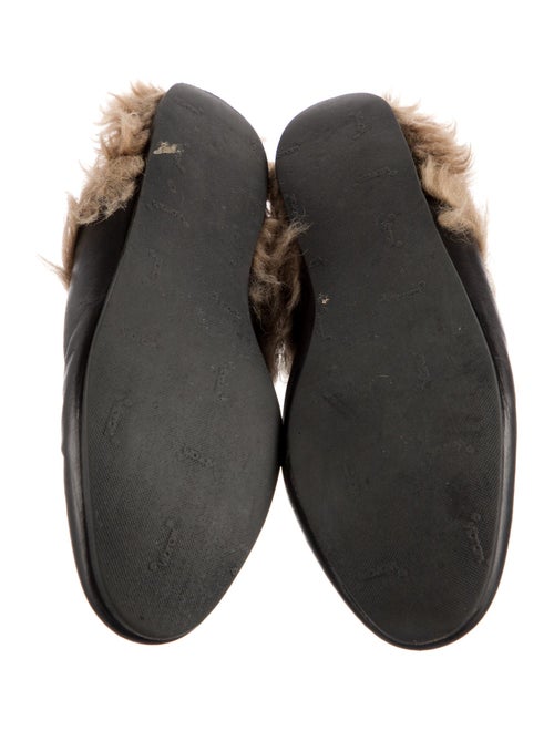 Gucci Horsebit Accent Leather Mules