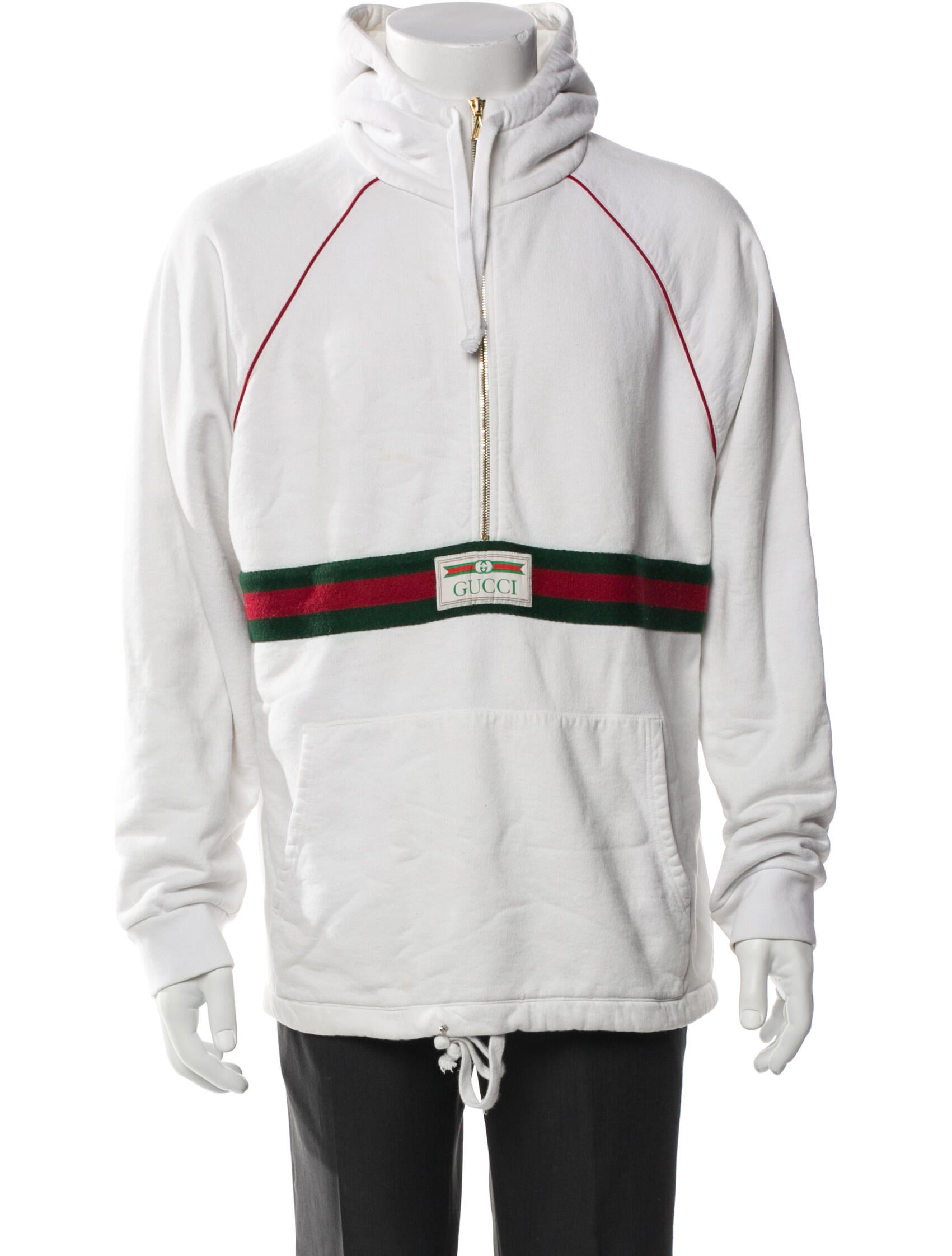 Gucci 2021 Web Accent Hoodie