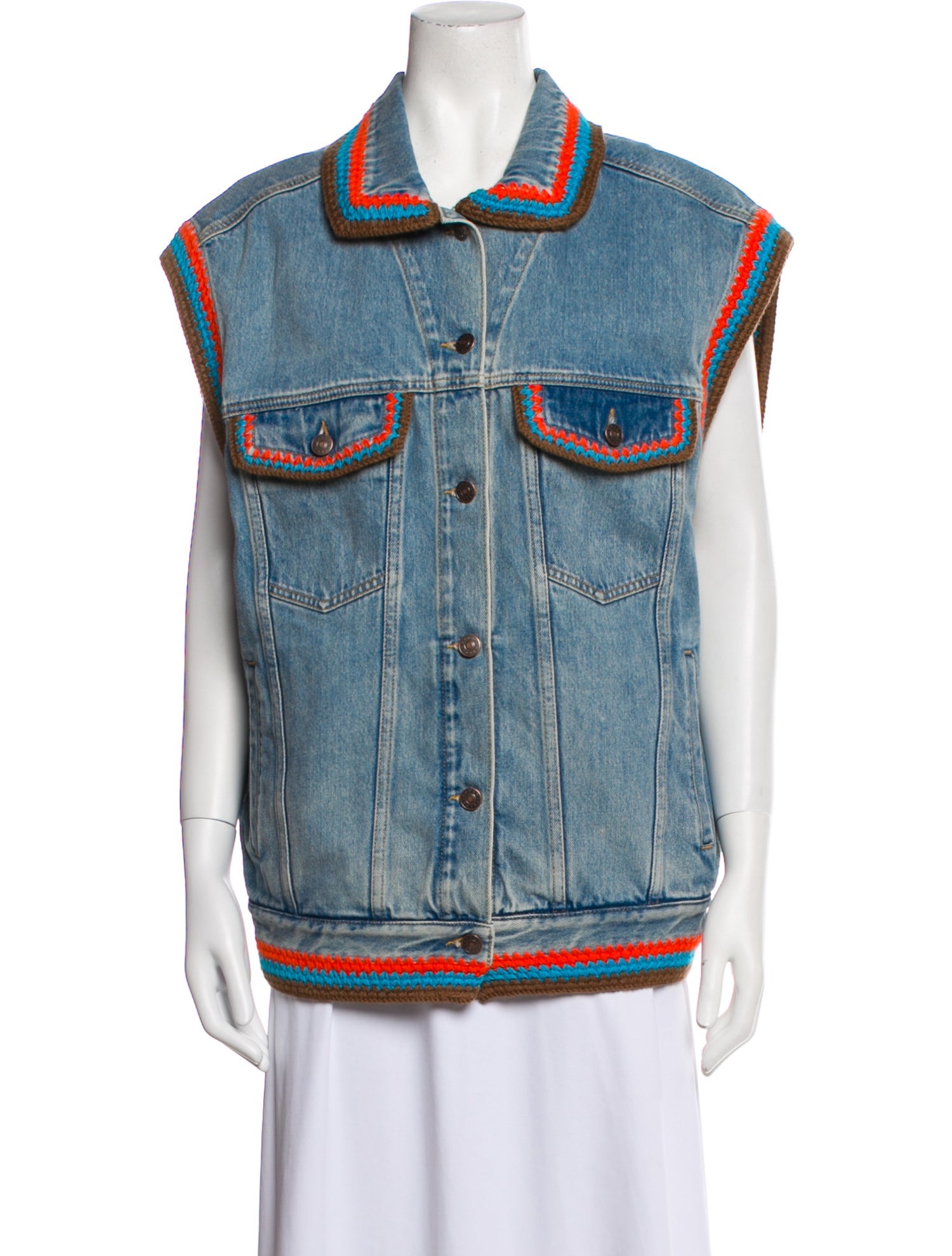 Gucci 2020 Printed Vest w/ Tags