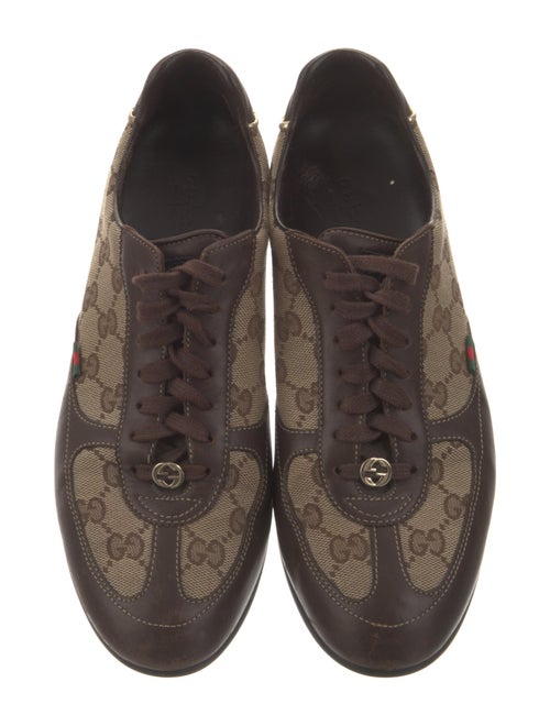 Gucci Sylvie Web Accent Canvas Sneakers