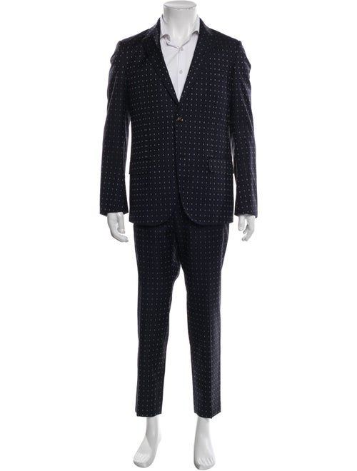 Gucci Wool Printed Two-Piece Suit