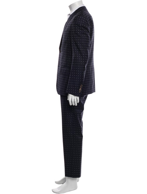 Gucci Wool Printed Two-Piece Suit