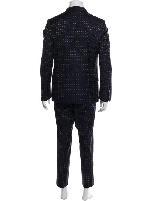 Gucci Wool Printed Two-Piece Suit