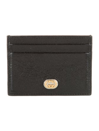 Gucci Morpheus Interlocking G Logo Card Holder