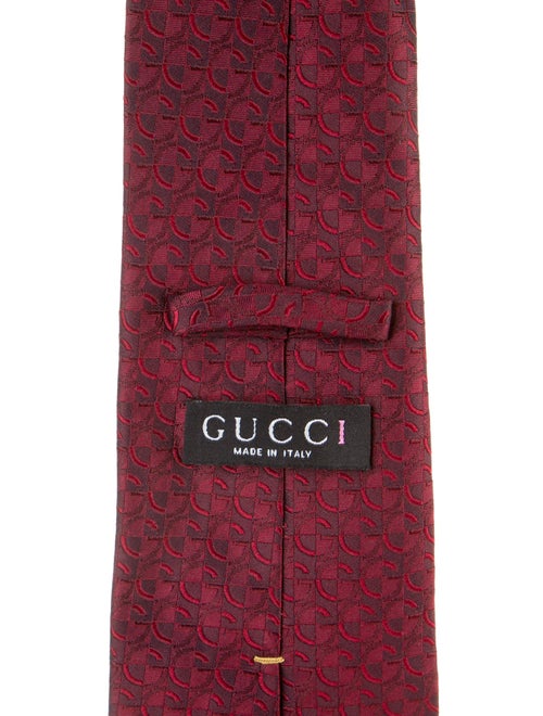 Gucci Pattern Print Tie