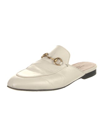 Gucci 1955 Horsebit Accent Leather Mules
