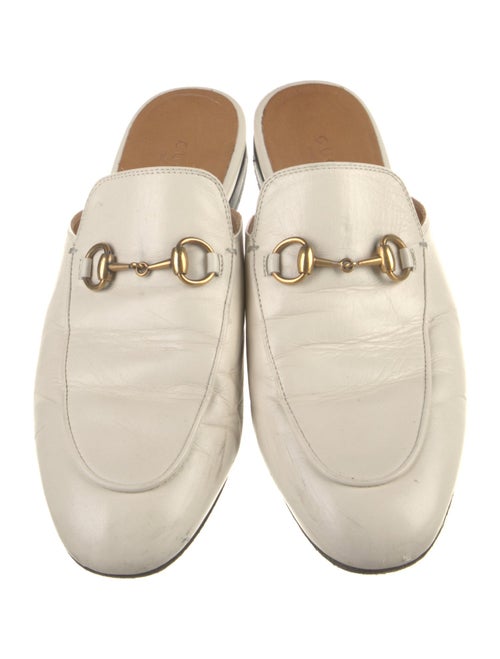 Gucci 1955 Horsebit Accent Leather Mules