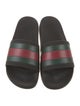 Gucci Web Accent Rubber Flats