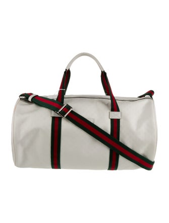 Gucci Web Top Handle Bag