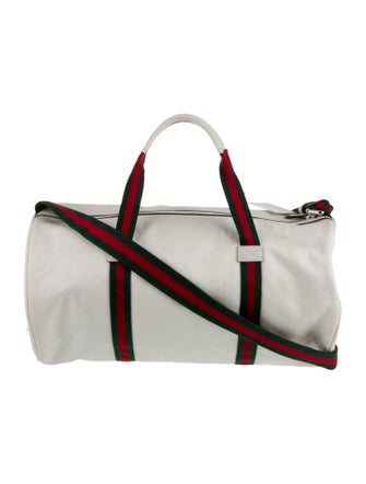 Gucci Web Top Handle Bag