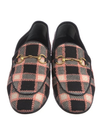 Gucci Horsebit Accent Printed Loafers