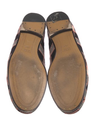 Gucci Horsebit Accent Printed Loafers