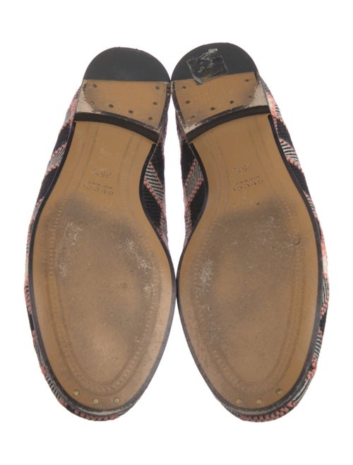 Gucci Horsebit Accent Printed Loafers