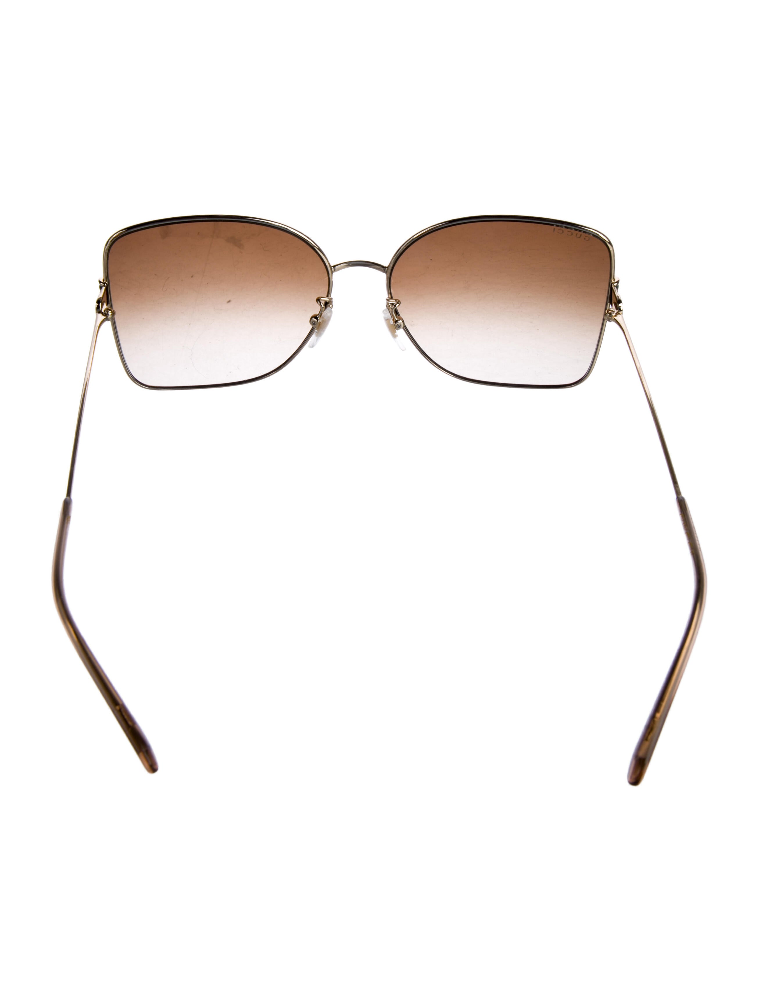 Gucci Oversize Gradient Sunglasses