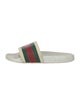 Gucci Web Accent Rubber Slides