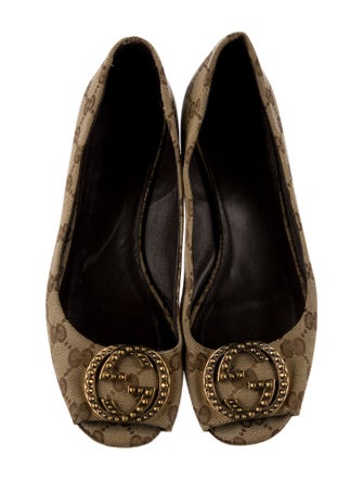 Gucci GG Canvas Canvas Pumps