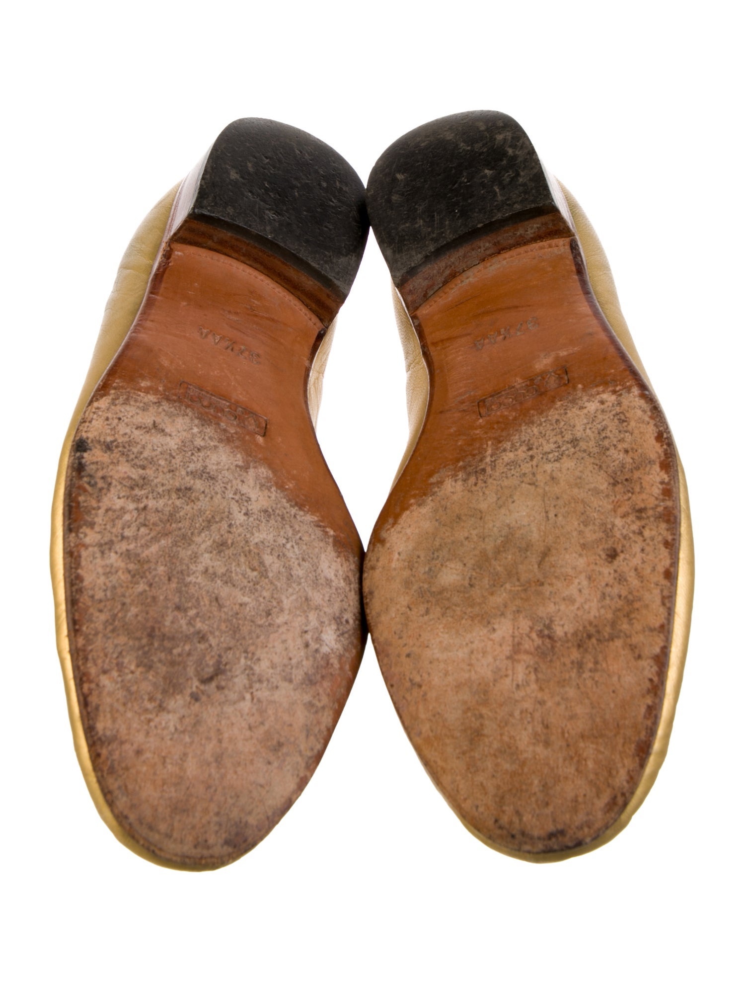 Gucci Horsebit Accent Leather Loafers