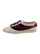 Gucci Web Accent Patent Leather Sneakers