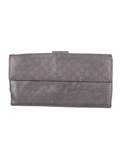 Gucci Microguccissima Pattern Leather Continental Wallet