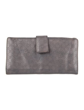 Gucci Microguccissima Pattern Leather Continental Wallet