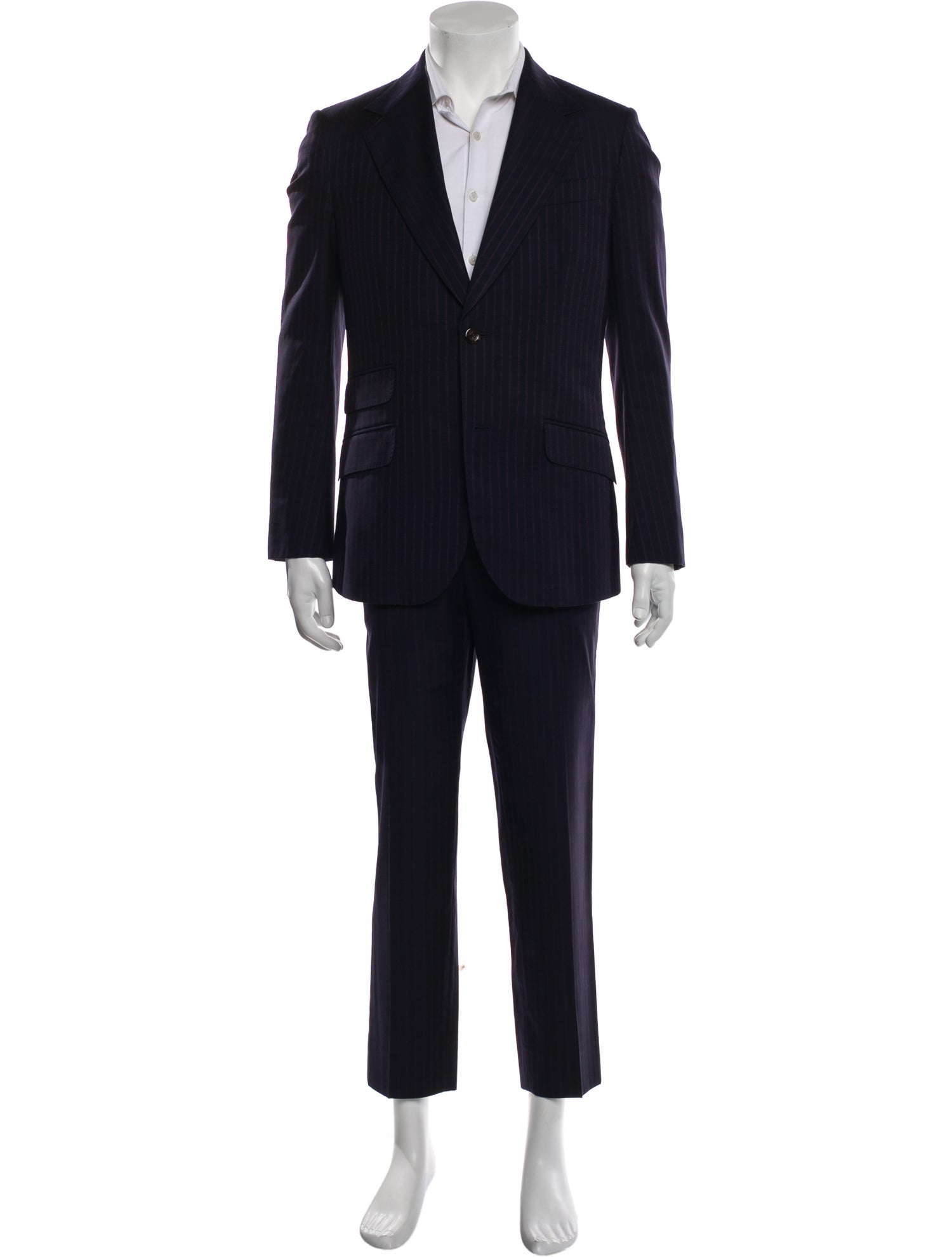 Gucci Wool Striped Two-Piece Suit