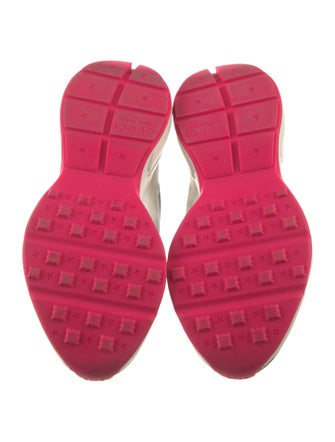 Gucci GG Supreme Leather Trim Embellishment Chunky Sneakers