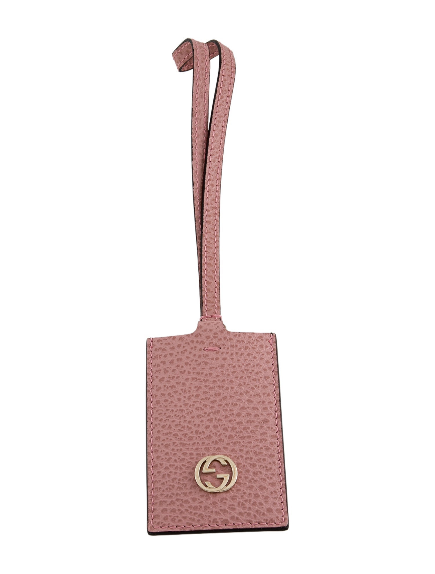 Gucci Leather Luggage Tag
