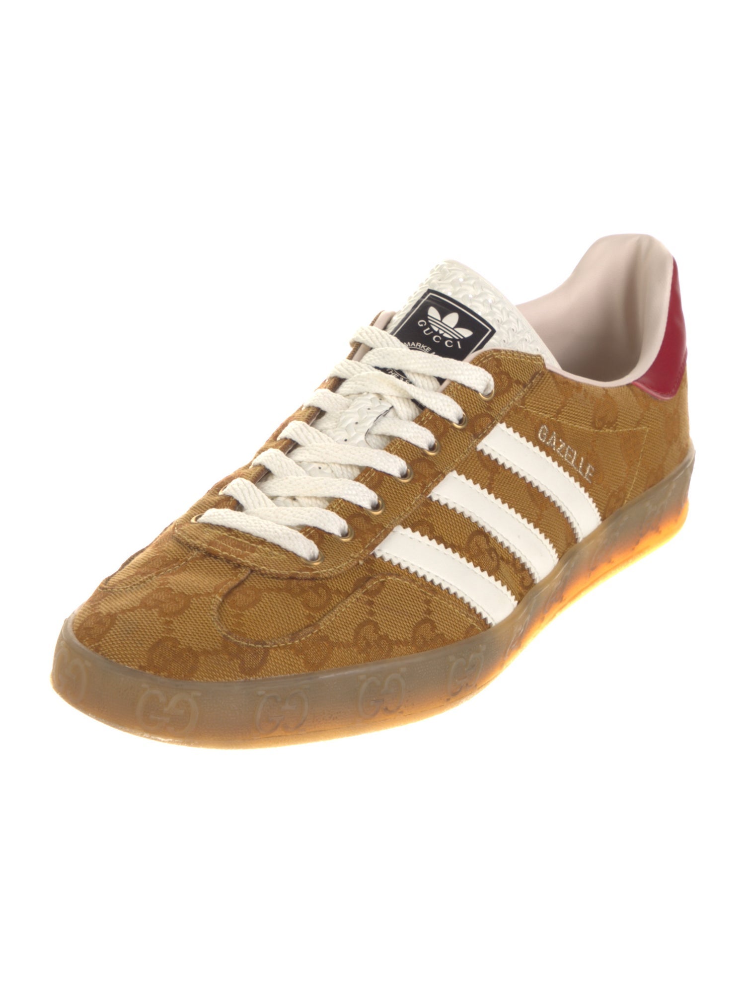 Gucci x Adidas Canvas Sneakers