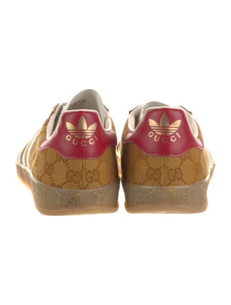 Gucci x Adidas Canvas Sneakers