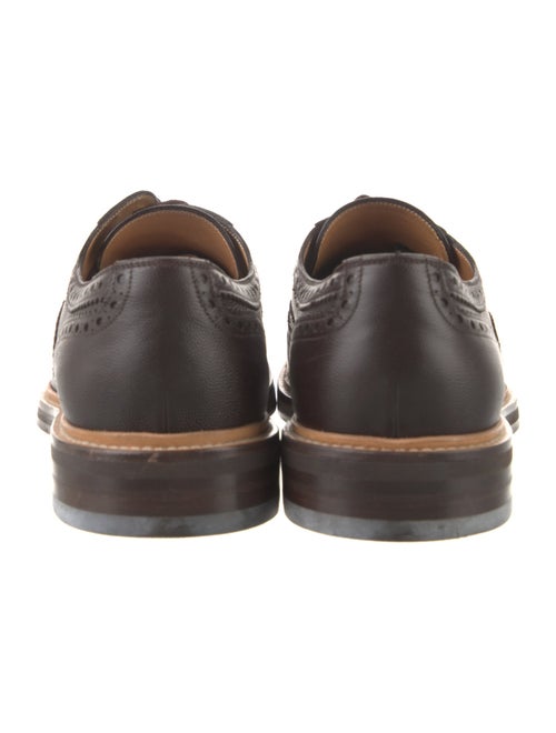 Gucci Web Accent Leather Brogues