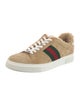 Gucci Web Accent Suede Sneakers