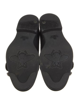 Gucci Sylvie Web Accent Leather Brogues