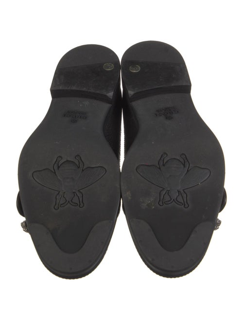 Gucci Sylvie Web Accent Leather Brogues