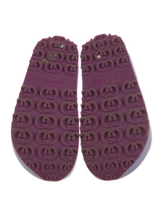 Gucci Interlocking G Logo Rubber Slides
