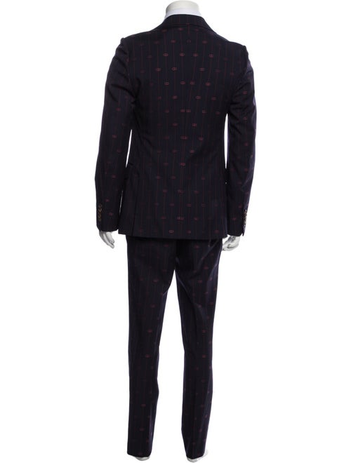 Gucci Wool Printed Two-Piece Suit