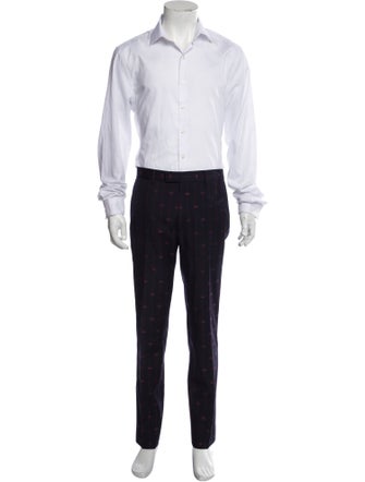 Gucci Wool Printed Two-Piece Suit