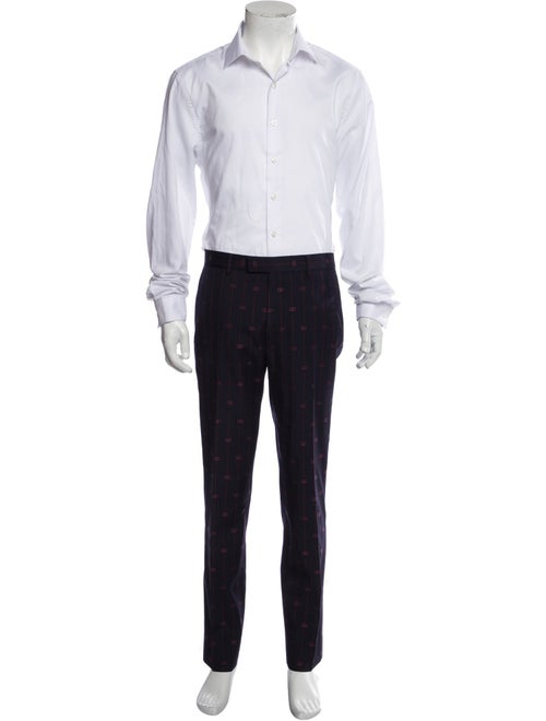 Gucci Wool Printed Two-Piece Suit