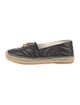 Gucci Double G Logo Leather Espadrilles