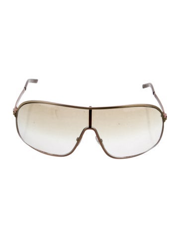 Gucci Sunglasses Marina Chain Accent Shield