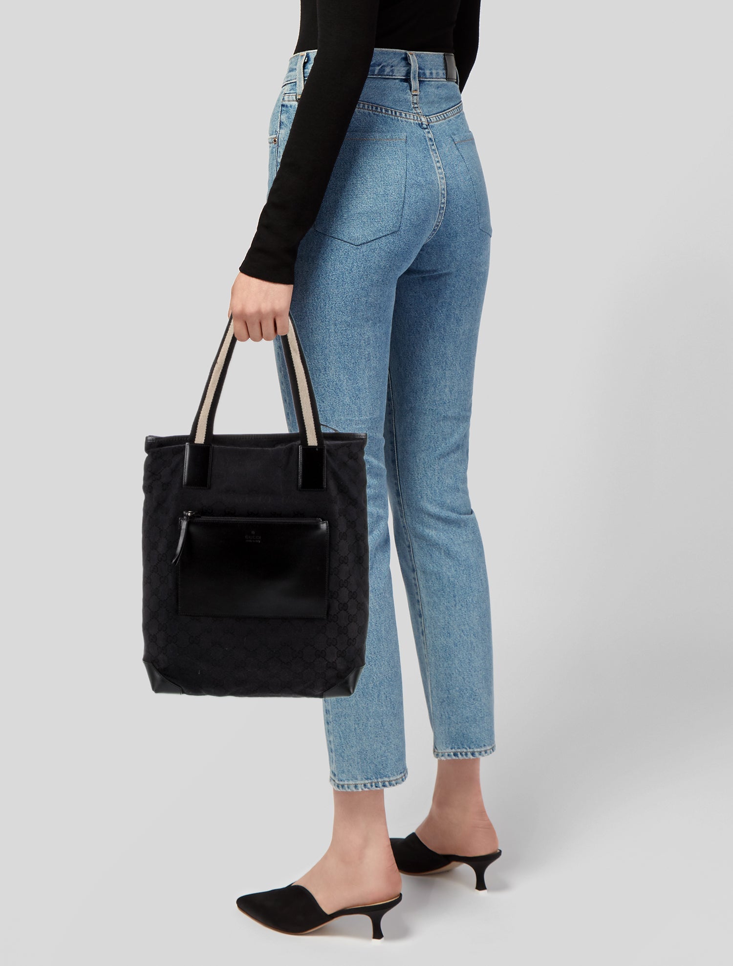 Gucci GG Canvas Tote Vintage