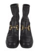 Gucci Horsebit Accent Leather Boots