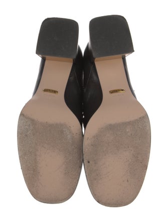 Gucci Horsebit Accent Leather Boots